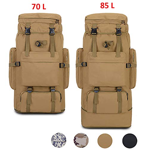Mochila Militar Resistente de 80 Litros Para Acampar Alpinismo Bolso de  Viaje Sporting Goods Hiking Day Packs romeinformation.it