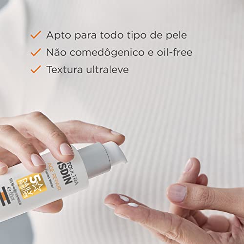 ISDIN Protetor Solar Facial Antiaging Fusion Water5 Stars Age Repair Fps 50