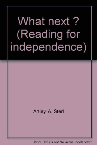 What next ? (Reading for independence) B0007G083G Book Cover