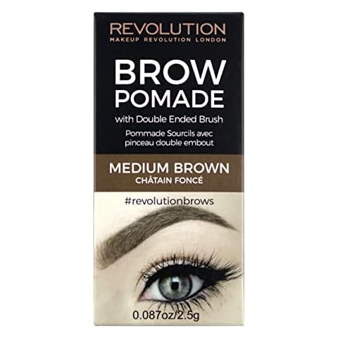 Makeup Revolution Brow Pomade in Medium Brown Cover