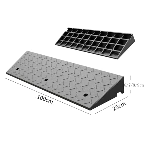 Rampa portátil de goma y plástico para acceso vehicular miniatura 2