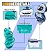 Mini Animal Gear Stick Car Shifter Hoodie, Gear Shift Cover Funny Gearshift Sweater, Gear Shift Knob Hoodie Protector, Cute Gadgets Car Interior Accessories and Decorations (Blue Shark & Green Frog)