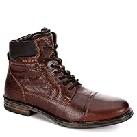 Algopix Similar Product 16 - AM Shoes Mens Leather Cap Toe Lace Up