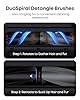 eufy E25 Omni Robot Vacuum and Mop Combo, HydroJet System, 20,000 Pa Turbo Suction,Zero-Tangling, Corner to Edge Deep Cleaning, with auto All-in-One Station