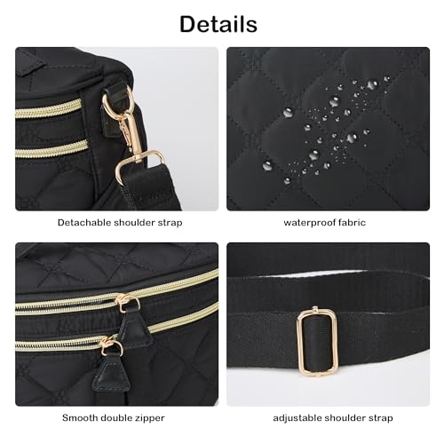 Image of Crossbody Purse for Women Small Crossbody Bags Trendy Vegan Leather with Adjustable Shoulder Straps Gift for Mother Wife Mom