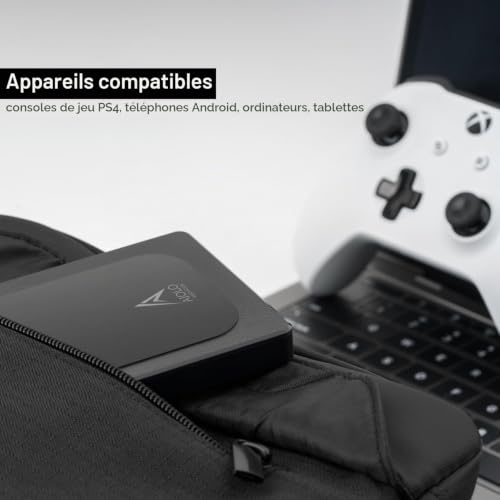 Aiolo Innovation Disque Dur Externe 320Go -Portable Ultra-Mince 2.5" Memoire Externe USB 3.0, SATA Stockage HDD pour PS4, Xbox, PC, Mac, Ordinateur de Bureau, Ordinateur Portable, Smartphone, Wii U – vue 6