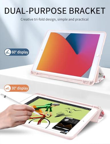 Coque iPad Cerises Anti-Rayures : Ne Perdez Plus Votre Stylet Grâce au Support Dédié - 3