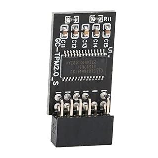 Acouto Tpm 2.0 Encryption Security Module for Gigabyte 12Pin Lpc Interface High Security Remote Card Encryption Security Module Tpm 2.0 Tpm Module Gigabyte Gc Tpm2.0_s 2.0 Tpm Module Lpc