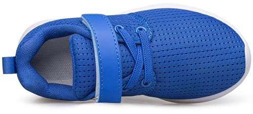 Image of TOEDNNQI Kids Shoes Toddler Boys Girls Lightweight Strap Sneakers | Breathable Casual Tennis Walking Comfortable Running School Non-Slip Little /Big Child