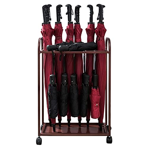 Porte-parapluie grand format en fer pour sol sec dans les écoles