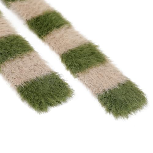 SUNDSGT Skinny Scarf Neckerchief Knit Striped Scarf for Women Fashion Cute Accessories Spring Fall Winter4