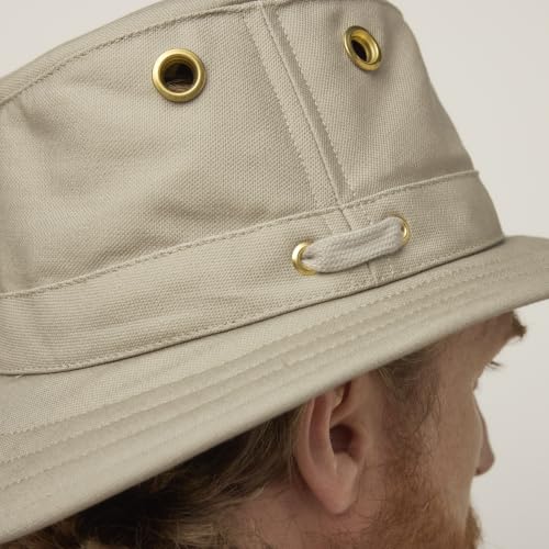 Image of Tilley T5 Unisex Cotton Duck Hat (Khaki, 7 1 /4)