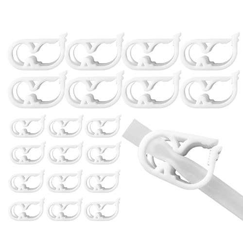 Miniatura 8 de Abrazadera De Tubo Ajustable, 20 Abrazaderas De Manguera De Control De Flujo, Clip De Tubo De Control De Flujo De Agua, Suministros De Control De Regulador De Flujo Multifuncional, Cierre De