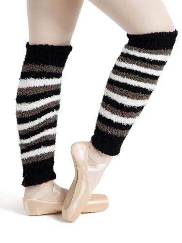 Image of Capezio Women's Capezio Harmonie 18 inch Striped Pamper Legwarmer
