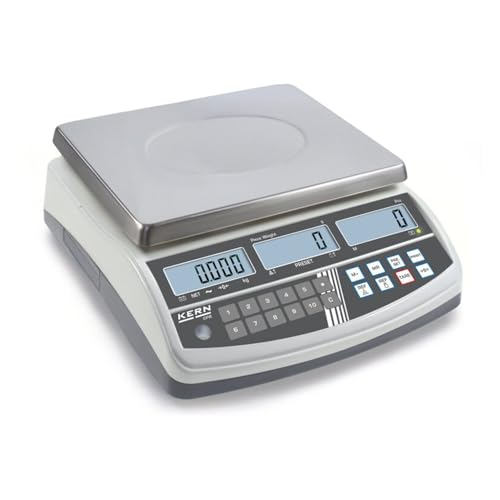 KERN Zählwaage - Preisgünstiges Profimodell, Präzision bis 0,1 g, 6 kg Wägebereich