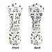 ELEQIN Just a Girl Love, Golf Club Head Covers, Fairway 3/5 Wood Golf Head Covers, Funny Wrap Sleeve Waterproof Leather Headcovers, Outdoor Sports Accessories, Gift for Women Men Father Mother Boss
