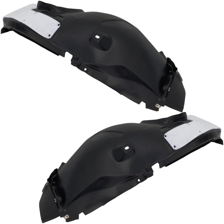 KarParts360 For Ford Focus 2012-2018 Fender Liners Front, Driver and Passenger Side | Pair | Vacuum Form | SEL/Titanium/ST/Electric | w/Insulation Foam | FO1249150, FO1248150 | AM5Z16102B, AM5Z16103B