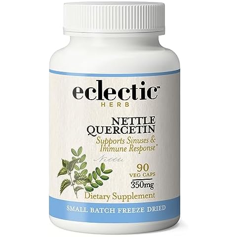 Eclectic Institute Raw Freeze-Dried Nettle Quercetin Capsules Cover