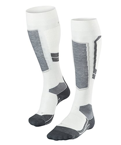 Falke SK4 Wool Snow Socks UK 2.5-3.5 Offwhite