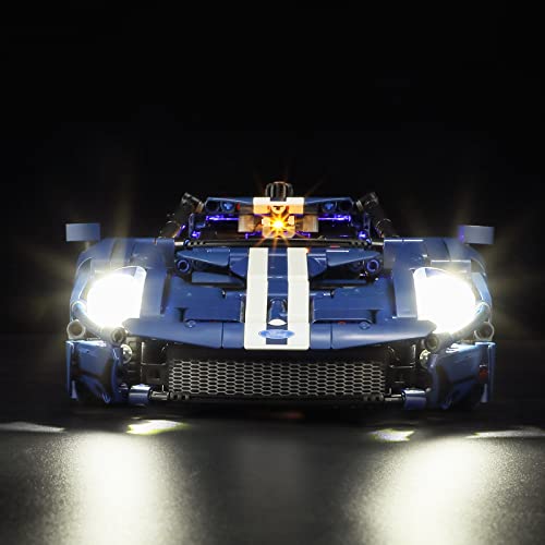 Image of BRIKSMAX Led Lighting Kit for LEGO-42154 2022 Ford GT - Compatible with Lego Technic Building Blocks Model- Not Include Lego Set