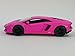Kinsmart Lamborghini Aventador LP700-4, Hot Pink 5370D - 1/38 Scale Diecast Model Toy Car, but NO Box