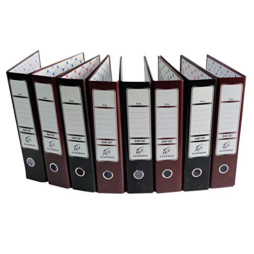 Image of Cardboard Lever Arch Box File - Pack of 8