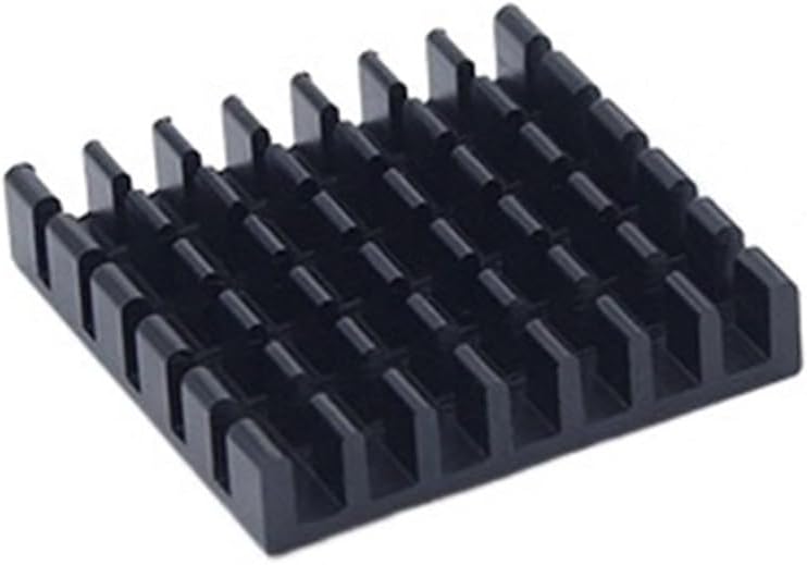 10pcs Aluminum Radiator 14 * 14 * 10mm chip Cooler with 9448A thermally Conductive Double-Sided Tape