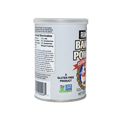 Rumford Reduced Sodium Baking Powder, 8.1 Ounce