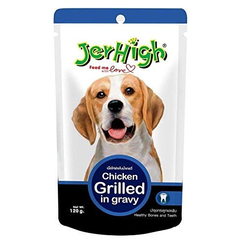 See full amazon price history chart for JerHigh Wet Dog Food, Chicken Grilled in Gravy, 120 g (Pack of 6) JerHigh Wet Dog Food, Chicken Grilled in Gravy, 120 g (Pack of 6) (B06XHGVCT3) Amazon Price History, Amazon Price Tracker