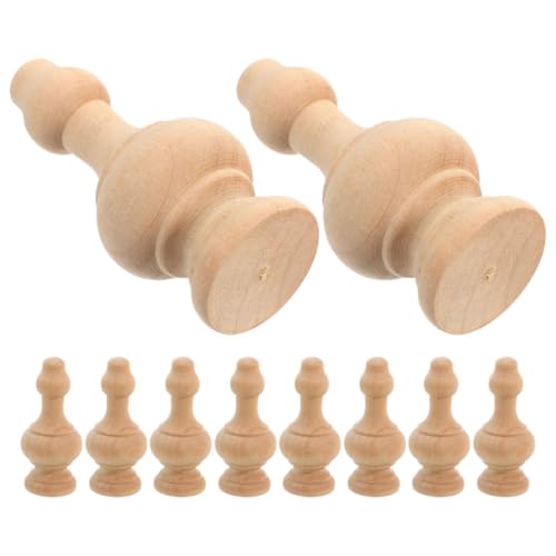 Balaustres de madera para reparar barandillas y crear manualidades