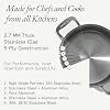 Made In Cookware | 8 Quart Stainless Steel Stock Pot With Lid | 5 Ply Stainless Clad | Professional Cookware | Crafted in Italy | Induction Compatible #1