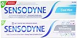 Sensodyne Gentle Whitening Toothpaste 75ml + Sensodyne Cool Mint Toothpaste 75ml - 1 Pack Each – Gentle Whitening, Sensitivity Relief, Cavity Protection, Minty Fresh Breath, Trusted by Dentists