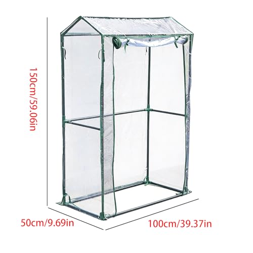 Housse de serre en PVC résistante à l'eau bâche de protection cour - 6