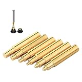 6 Pack Heat Set Insert Tool, Soldering Iron Tips for Thread Inserts M2 / M2.5 / M3 / M4 / M5 / M6, Heat Insert Tool for 3D Printer and Compatible with 900M/T18/FX-888D
