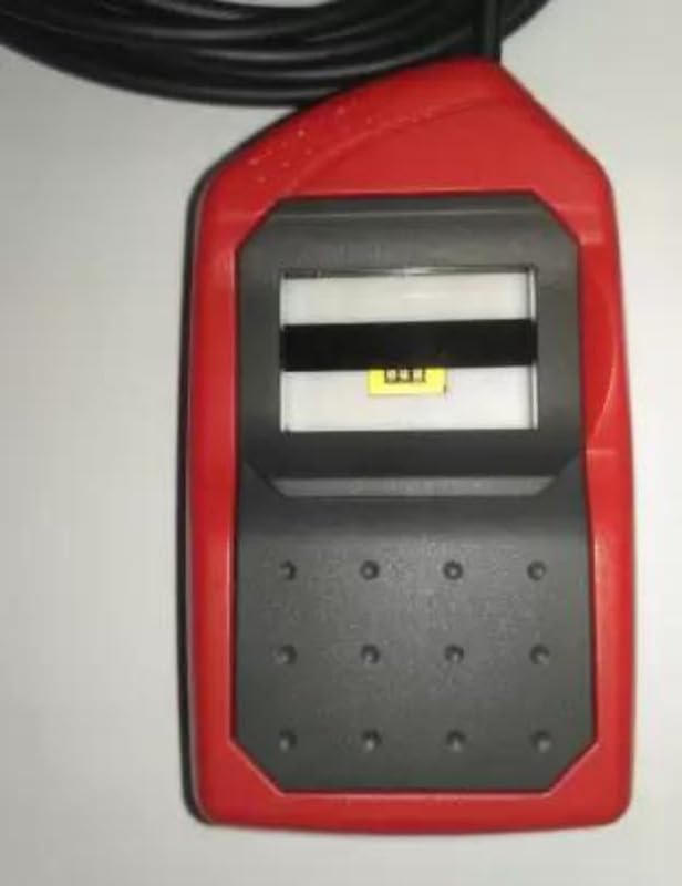 Morpho MSO1300E3 L0 Single Fingerprint Aadhaar Biometric Scanner | Activated 1 Year RD Service Registration | Updated High Secured Technology | Easy to Carry Device | Aadhaar Authentication | (Red) (B0DB5MYNWQ) Amazon Price History, Amazon Price Tracker