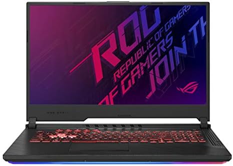 CUK ASUS ROG Strix G GL731GU Gamer Notebook (Intel i7-9750H, 32GB RAM, 512GB NVMe SSD + 1TB HDD, NVIDIA GeForce GTX 1660 Ti 6GB, 17.3" FHD IPS 144Hz 3ms, Windows 10 Home) Gaming Laptop Computer