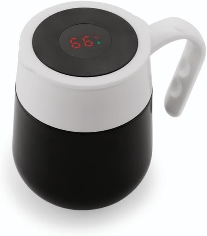 Sensor Vacuum Steel Mug 500 ML (TMC-066) (Black)