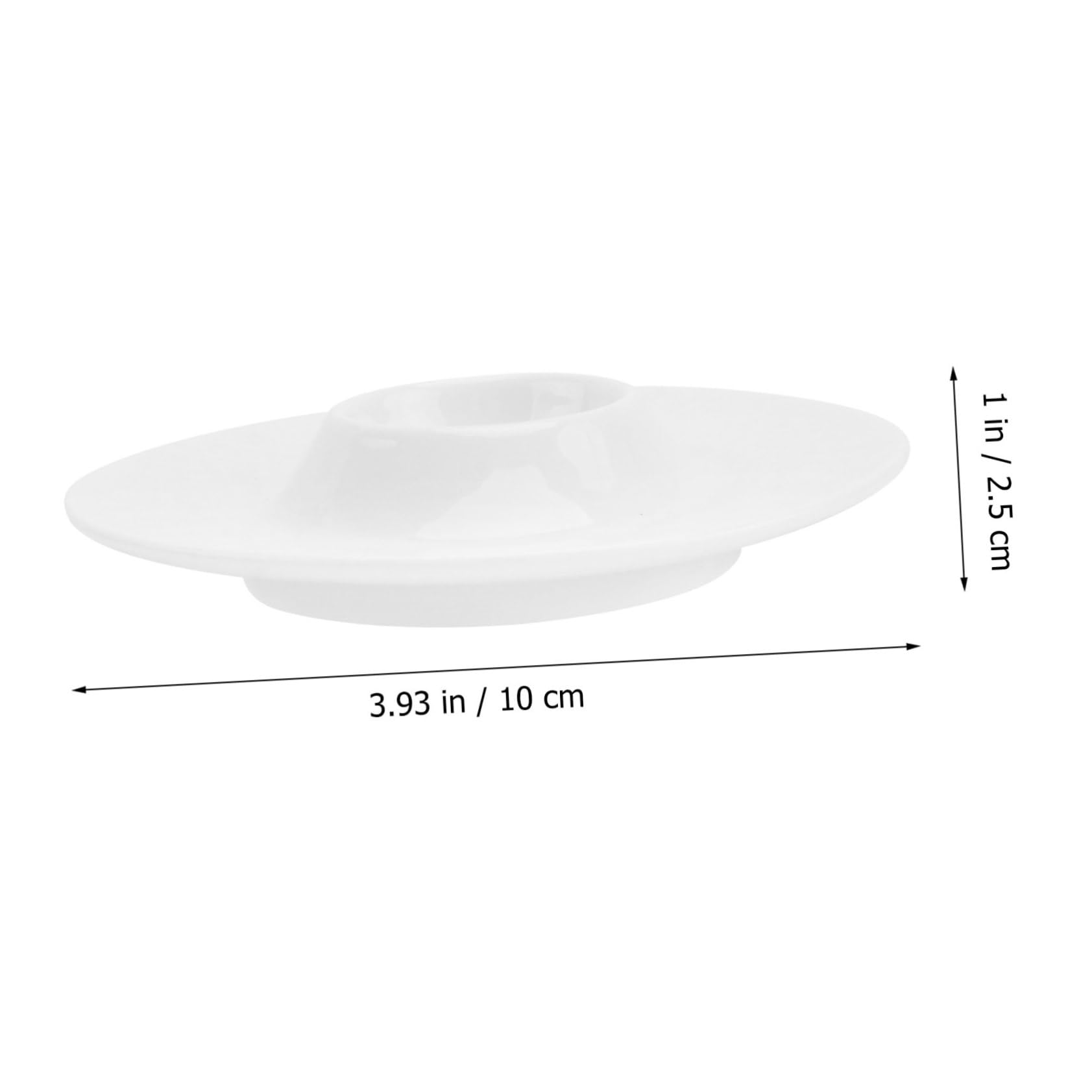Alipis 2pcs Ceramic Egg Tray Egg Holders Household Egg Cups Egg Racks Cups for Egg Holders for Egg White Ceramics