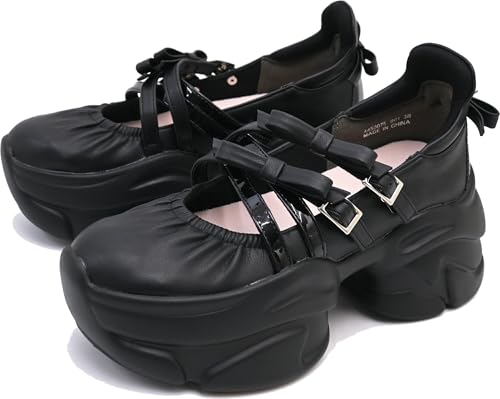 [ [XP YOSUKE ] Xj[J[ fB[X XgbvXj[J[ { ₷ 8cm tbg\[ C 23.0cm ubN