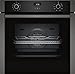 NEFF B1ACE2AG3, N50, Backofen, Made in Germany, LCD-Display, 3D Heißluft, CircoTherm, Soft Close und Soft Opening, Easy Clean, Kindersicherung, Schnellaufheizung, 60 x 60 cm, Graphite-Grey