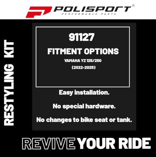 Polisport 91127 - Polisport Mx Plastic Replica Kit Per Chi Cerca La Qualità Oem Per Moto Yamaha In Colore Oem - 3