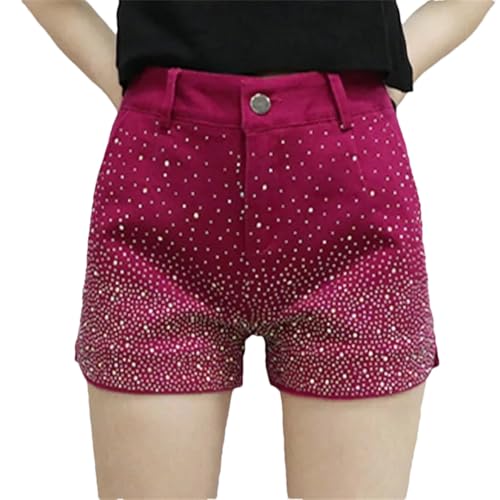 Short décontracté en jean pour femme pour sculpter la silhouette en taille L