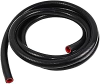 Vista 15 de Manguera de vacío universal de alta temperatura reforzada de 0.512 in 1/2 pulgada de diámetro interior de silicona para calentador de manguera Azul