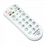 Fernbedienung für Satelliten-Receiver und Fernseher, kompatibel mit den folgenden Marken: Sony, Panasonic, Sharp, Mitsubishi, Toshiba, Samsung, Sanyo, Hitachi, National, Warumaia, Philips, Fujitsu, Nec, Daewoo, Jvc, Aiwa, Lg, Akai, Imperial, Benq, Furi, Intel, Digitec, Sherwood, Zhuhai, Tcl, Baijing und viele andere