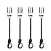 Gourmet Settings Twist and Shout Cocktail Forks Set of 4