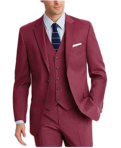 Costume d'affaires bordeaux chic pour cérémonies et réunions