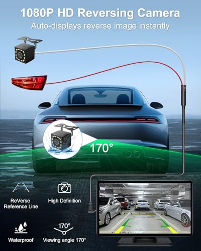 Image of Carplay Screen for Car, Upgrade 7 inch HD Wireless Apple Carplay & Android Auto Touchscreen- Car Play Screen Stereo with Backup Camera, Mirror Link /Voice Control /Music Play /GPS Navigation -for All Vehicle