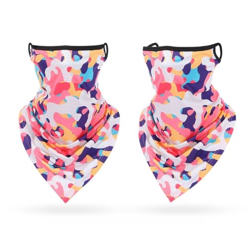 [Guanball] 2�� �⊴ �t�F�C�X�J�o�[ �ėp �������� �t�F�C�X�}�X�N UV�J�b�g �l�b�N�J�o�[ ���b�V�����n �ʋC�� �l�b�N�K�[�h �z������ �o�C�N ���]�� �ԕ��� ���O���΍� �ނ� �_��� ���Ă��~�� �����΍� ���� ���� �ėp �j�����p (