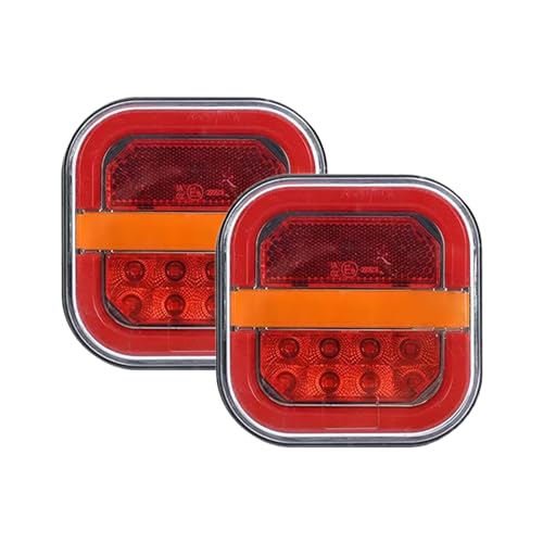 Feux arrière LED pour remorque sans fil et aimantés