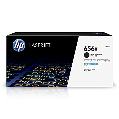 Toner noir HP 656X CF460X haute capacité pour imprimer tous vos rapports administratifs
